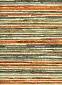 Laura Kiran Artstripe Print Sunset Fabric