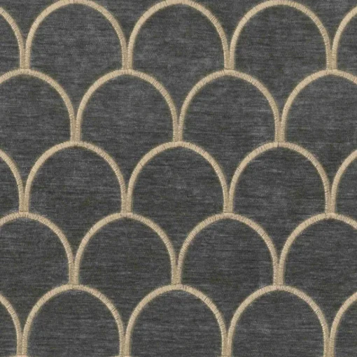 Regal Arya Smoke Gold Fabric