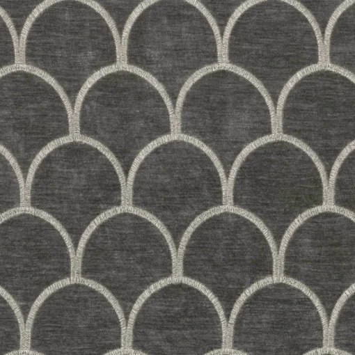Regal Arya Smoke Silver Fabric