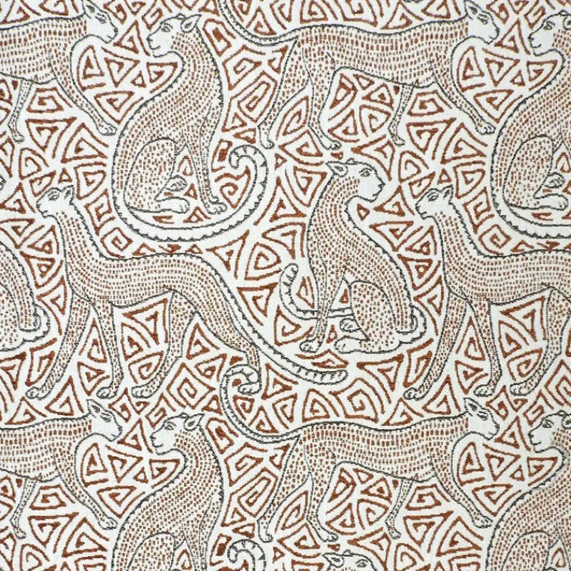 Regal Bastet Nutmeg Fabric