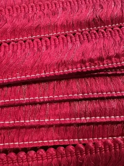 Stock/Belagio BF4018 42 Hot Fuchsia Pink 2 inch Belagio Brush Fringe