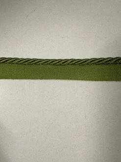 Stock/Parisia BIR806/107 Green 1/4 inch Twisted Lipcord Trim