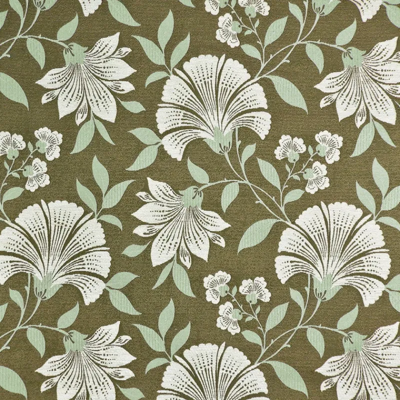 Regal Blanche Aloe Fabric