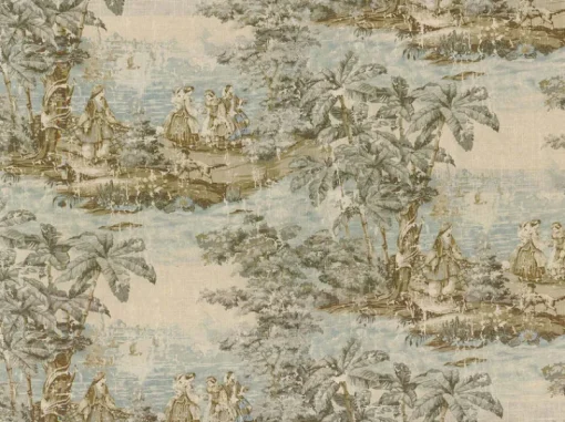 Stock/Covington Bosporus Flax Covington Fabric