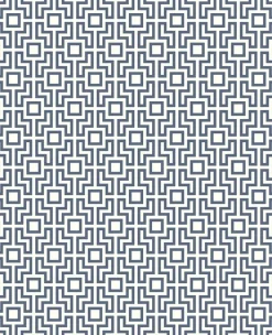 Brewster/ASP Boxwood Blue Geometric Wallpaper