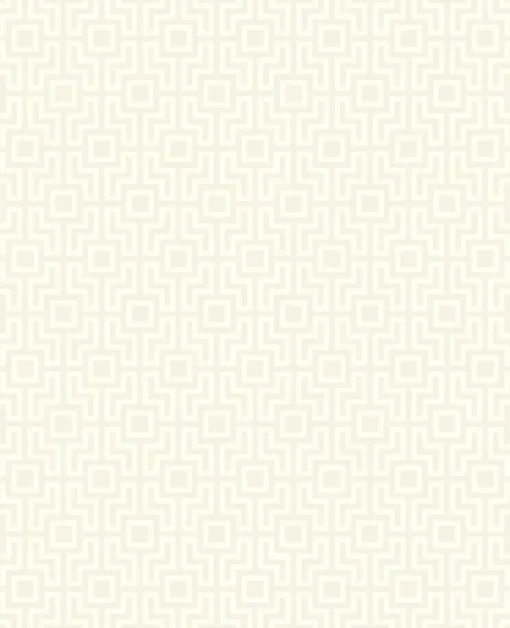 Brewster/ASP Boxwood Platinum Geometric Wallpaper