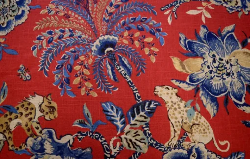Stock/PKaufmann_inc/PKL Braganza Poppy Waverly Fabric