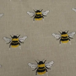 Stock/SMC/TFA Busy Bee Linen Swavelle Mill Creek Embroidered Bee Fabric