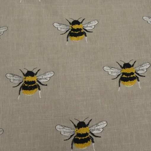 Stock/SMC/TFA Busy Bee Linen Swavelle Mill Creek Embroidered Bee Fabric