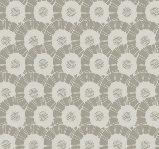 York/AV CA1557 White/Off Whites Coco Bloom Wallpaper