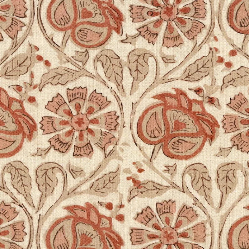 Regal Carrie Henna Fabric