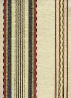 Laura Kiran Casablanca Stripe Natural Fabric