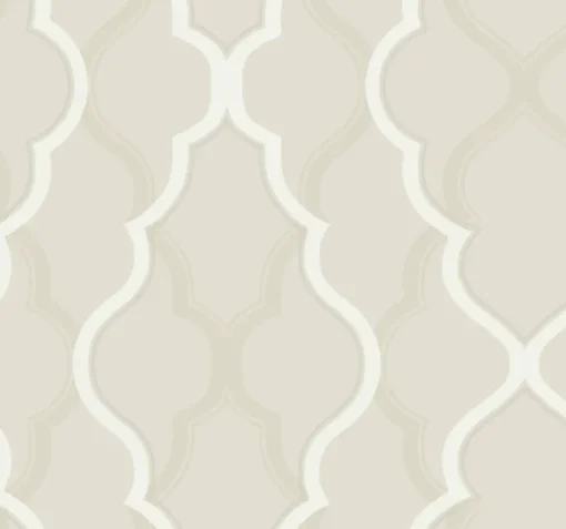 York CI2396 Beige Double Damask Wallpaper
