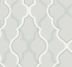 York CI2397 Silver Double Damask Wallpaper