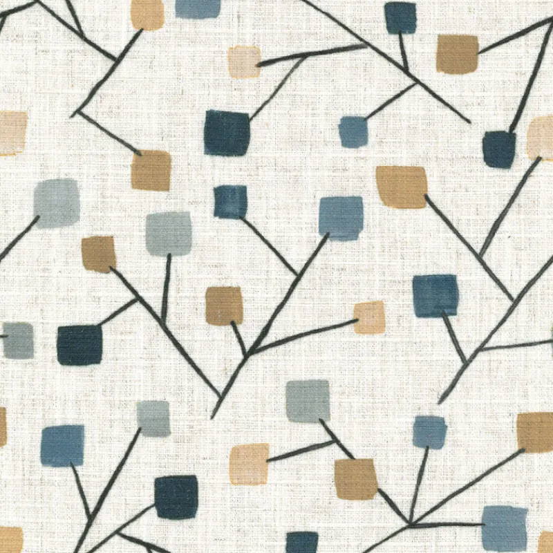 Regal Click Prussian Fabric