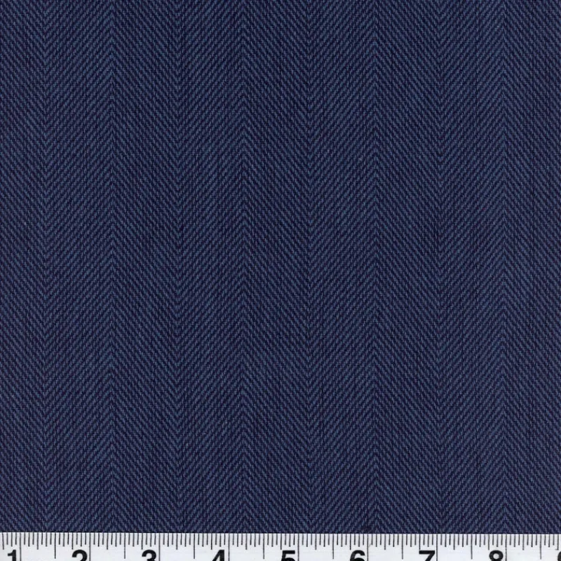 Heritage Copley Solid Midnight Roth & Tompkins Fabric