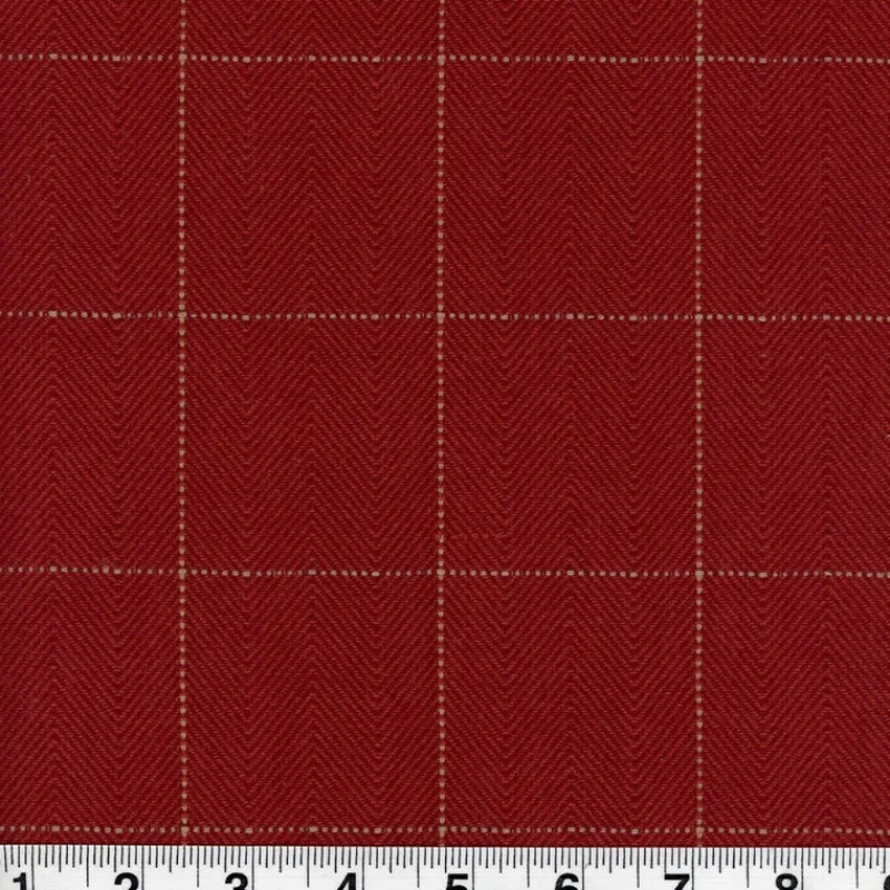 Heritage/Roth Copley Square Cardinal Fabric