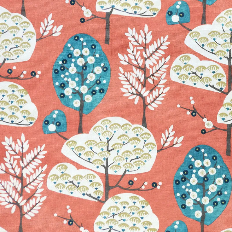 Regal Cora Coral Fabric