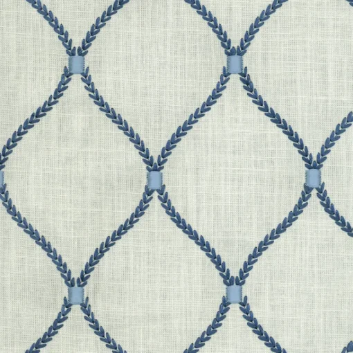PKaufmann_inc/PKL Deane Embroidery 700091 Porcelain Williamsburg Fabric