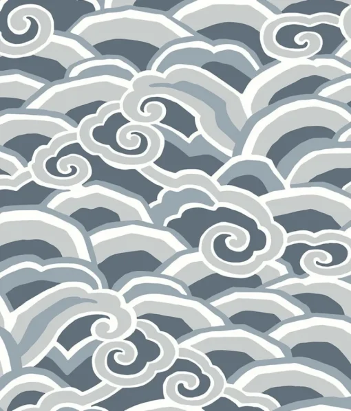 Brewster/ASP Denim Decowave Wallpaper