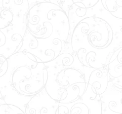 York DI0906 White/Glitter Disney Princess Perfect Scroll Wallpaper