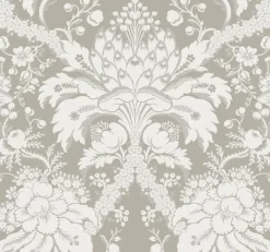 York DM4952 Beige French Artichoke Dam Wallpaper