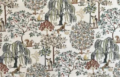 Stock/SMC Enchanted Forest Eucalyptus Swavelle Mill Creek Fabric