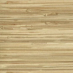 Brewster Endo Neutral Grasscloth Wallpaper