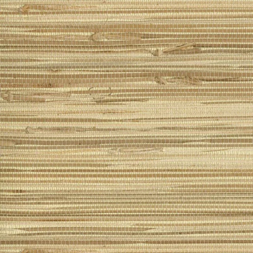 Brewster Endo Neutral Grasscloth Wallpaper