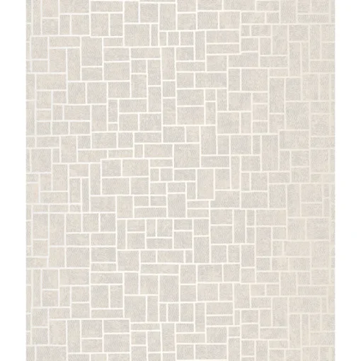 Brewster Evolve Etude Light Grey Geometric Wallpaper