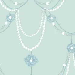 Seabrook FA40704 Dressed Up Drape Wallpaper