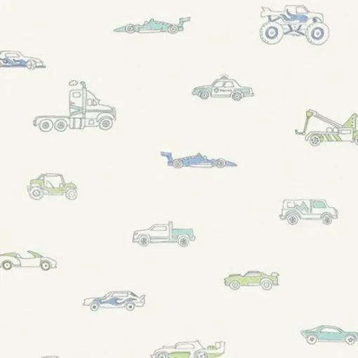Seabrook FA40302 Traffic Jam Wallpaper