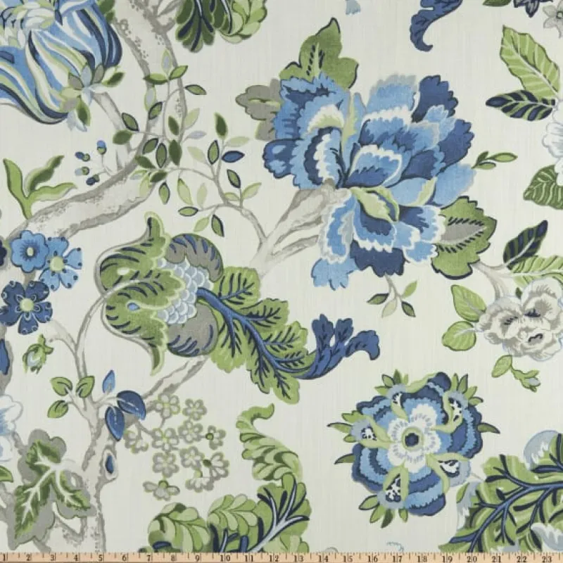 PKaufmann_inc/PK Fanciful Florale Alabaster P Kaufmann Fabric
