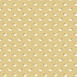 York FH4074 Yellow Roost Wallpaper