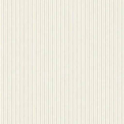 York French Ticking Light Blue Magnolia Home Vol. II Wallpaper