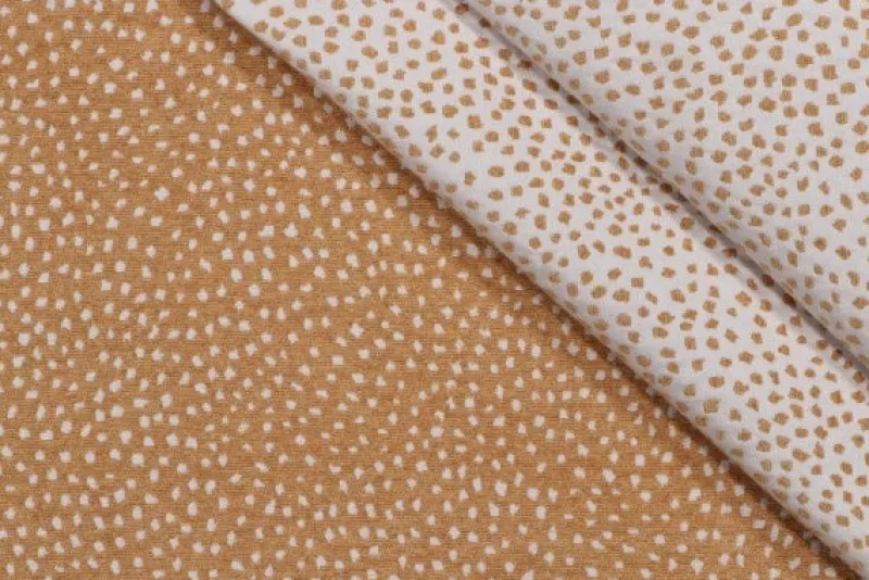Tempo Galaxy Ochre Fabric