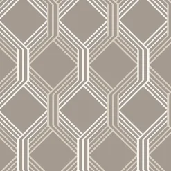 Brewster/ASP Geometrie Linkage Wallpaper (2697-78052)