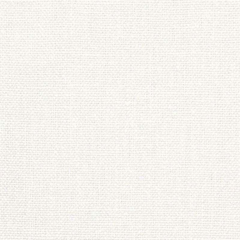 Covington Glynn Linen White Fabric
