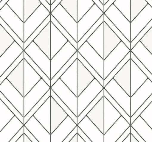 York GM7552 White Diamond Shadow Wallpaper