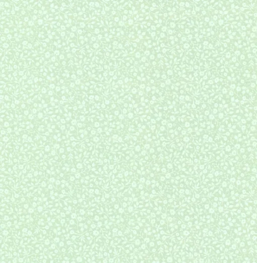 Brewster Gretel Mint Floral Meadow Wallpaper