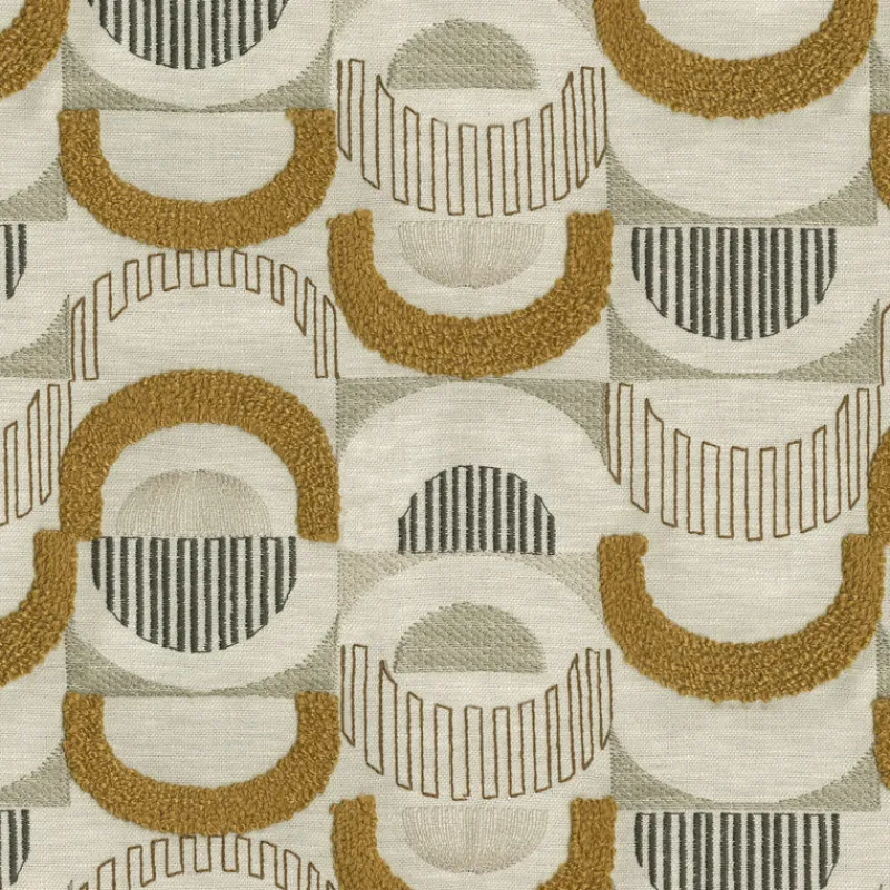 PKaufmann_inc/PKL Half Moon Emb Golden P/K Lifestyles Fabric