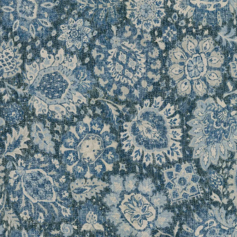 PKaufmann_inc/PKL Heriz Medallions 409321 Indigo PKL Studio Fabric