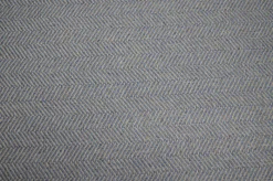 Stock/Closeout Herringbone Tweed Blue KB Fabric