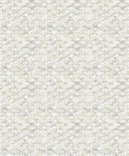 Brewster 2838-IH2207 Delilah Taupe Diamond Wallpaper