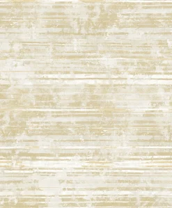 Brewster 2838-IH2252 Makayla Apricot Stripe Wallpaper