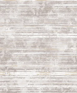 Brewster 2838-IH2257 Makayla Mauve Distressed Stripe Wallpaper