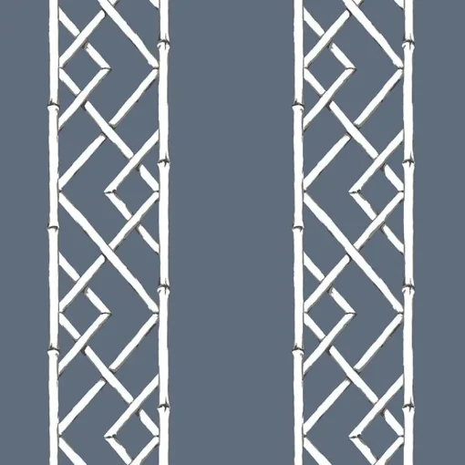 Brewster/ASP Indigo Latticework Wallpaper