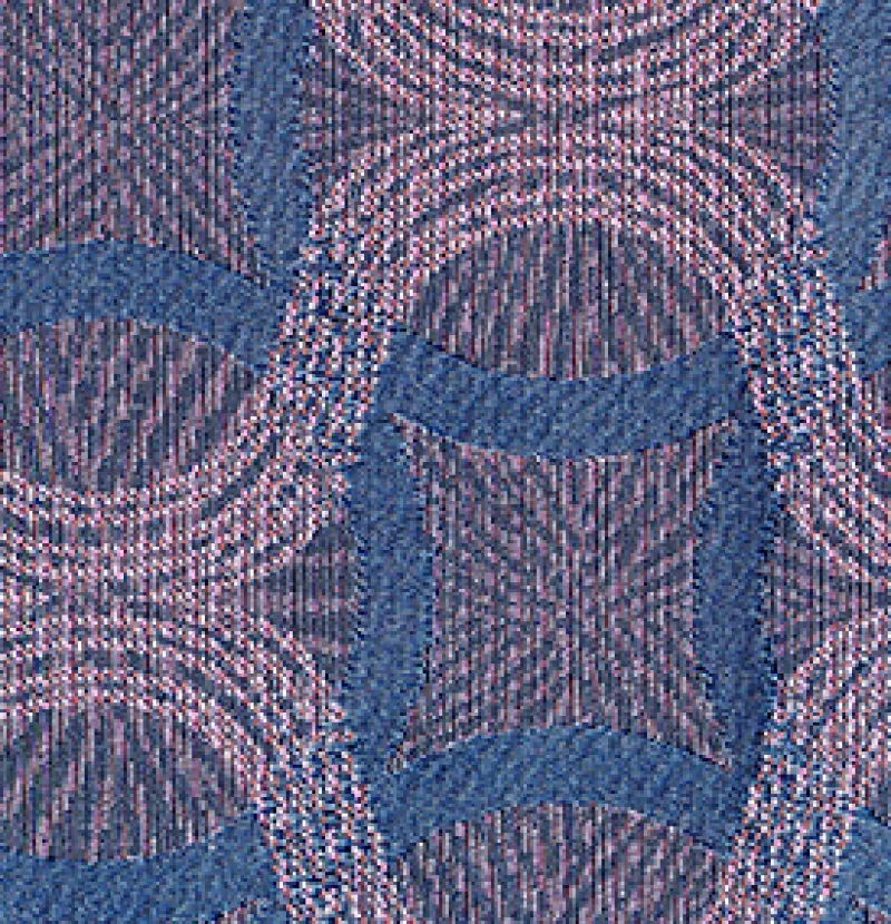 Vision Ingrain 1009 Purple Fabric