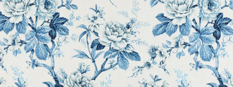 Covington Jayden 593 Indigo Fabric