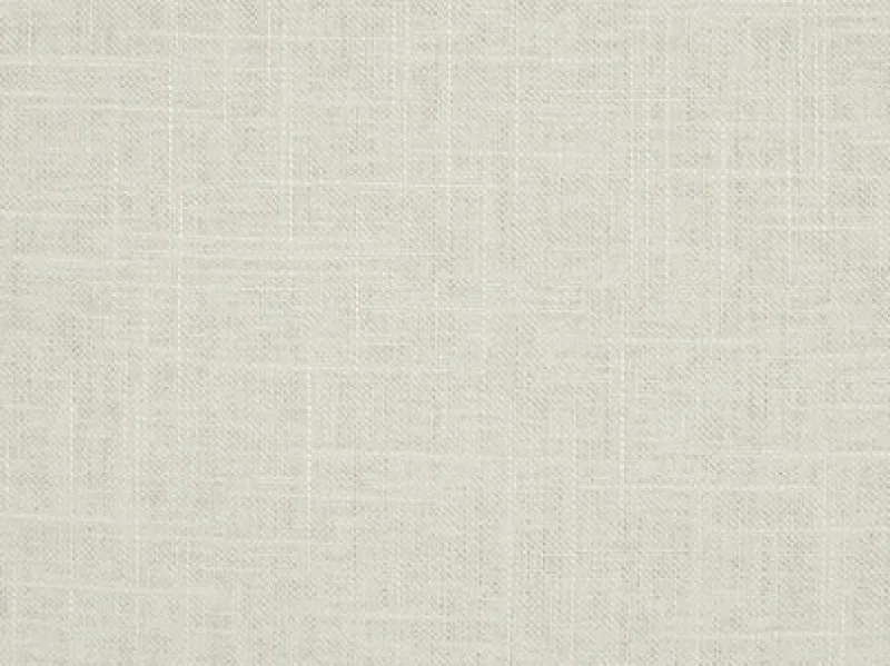 Covington Jefferson Linen White Fabric